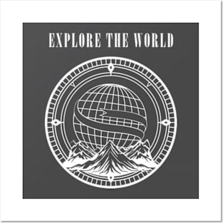 Explore the world Posters and Art